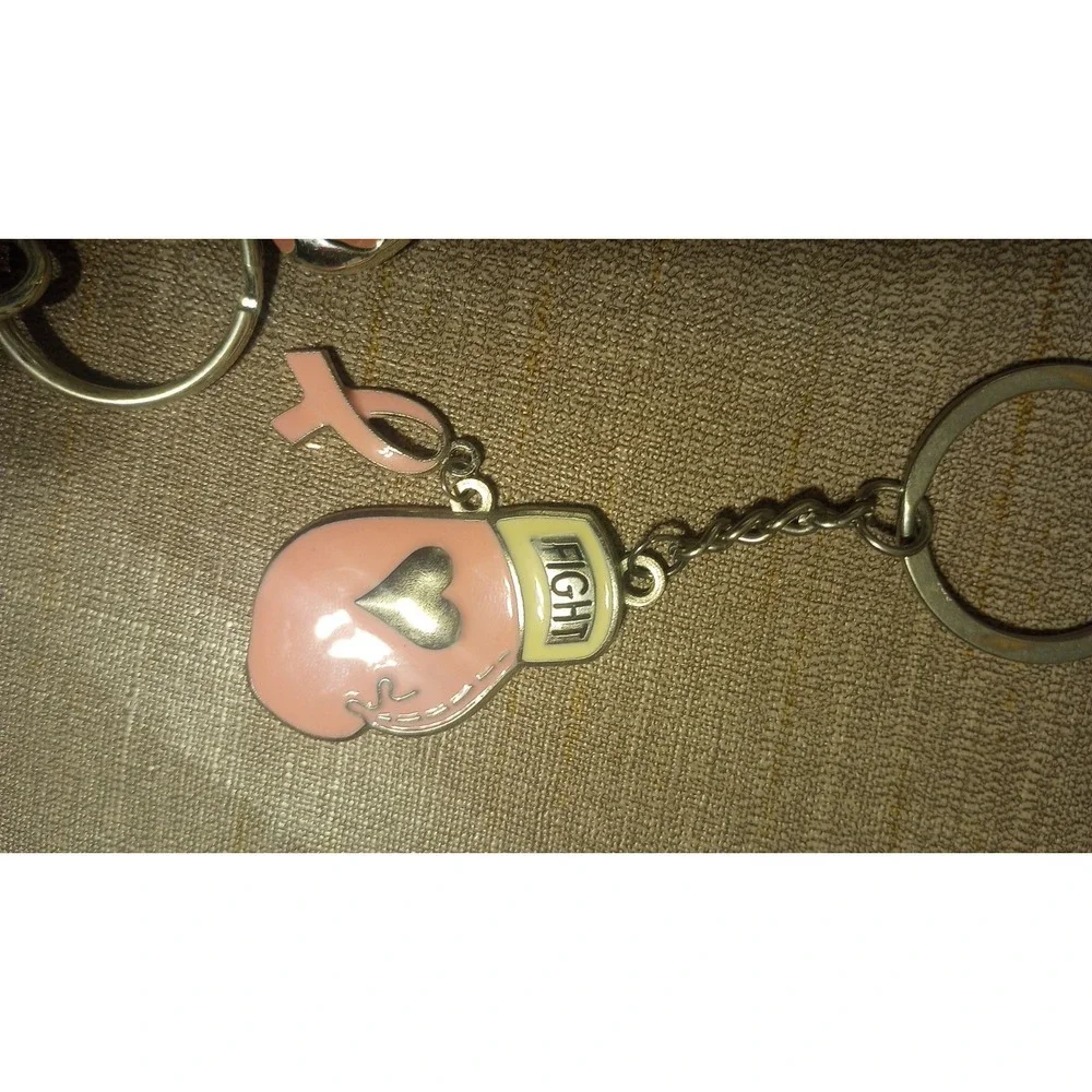 BCA‎ Keychain Pink Ribbon Breast Cancer Awareness Lot 1 Magnet